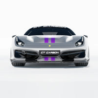 Ferrari 488 Pista Carbon Frontlippe - CT Design