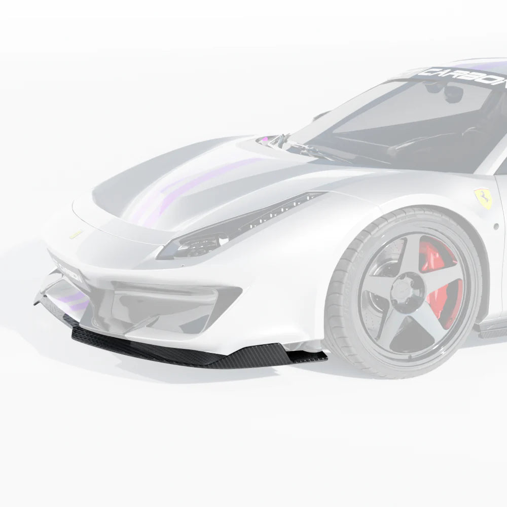 Ferrari 488 Pista Carbon Frontlippe - CT Design