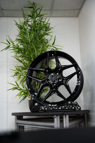 BMW 1 SERIES F20 F21 M-W1 19" PRECISION BLACK WHEELS