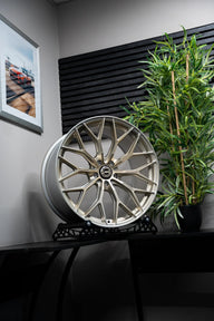 M3 G80 / G81 M-WX 20 / 21" FROZEN GOLD MOTECH WHEEL