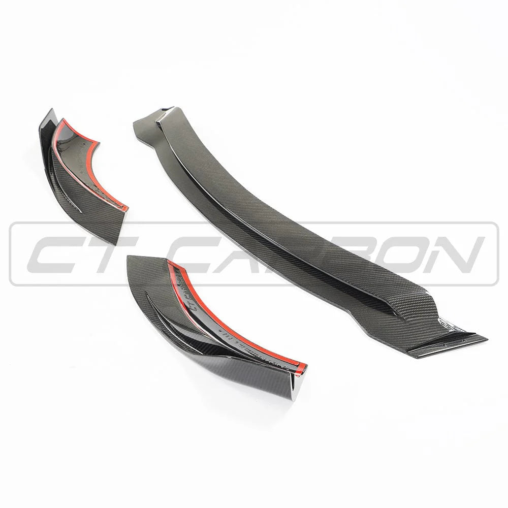 Mercedes E63 W213 Carbon Splitter - CT Design