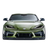 Toyota GR Supra A90 Carbon Frontlippe zu Stossstange - ADRO