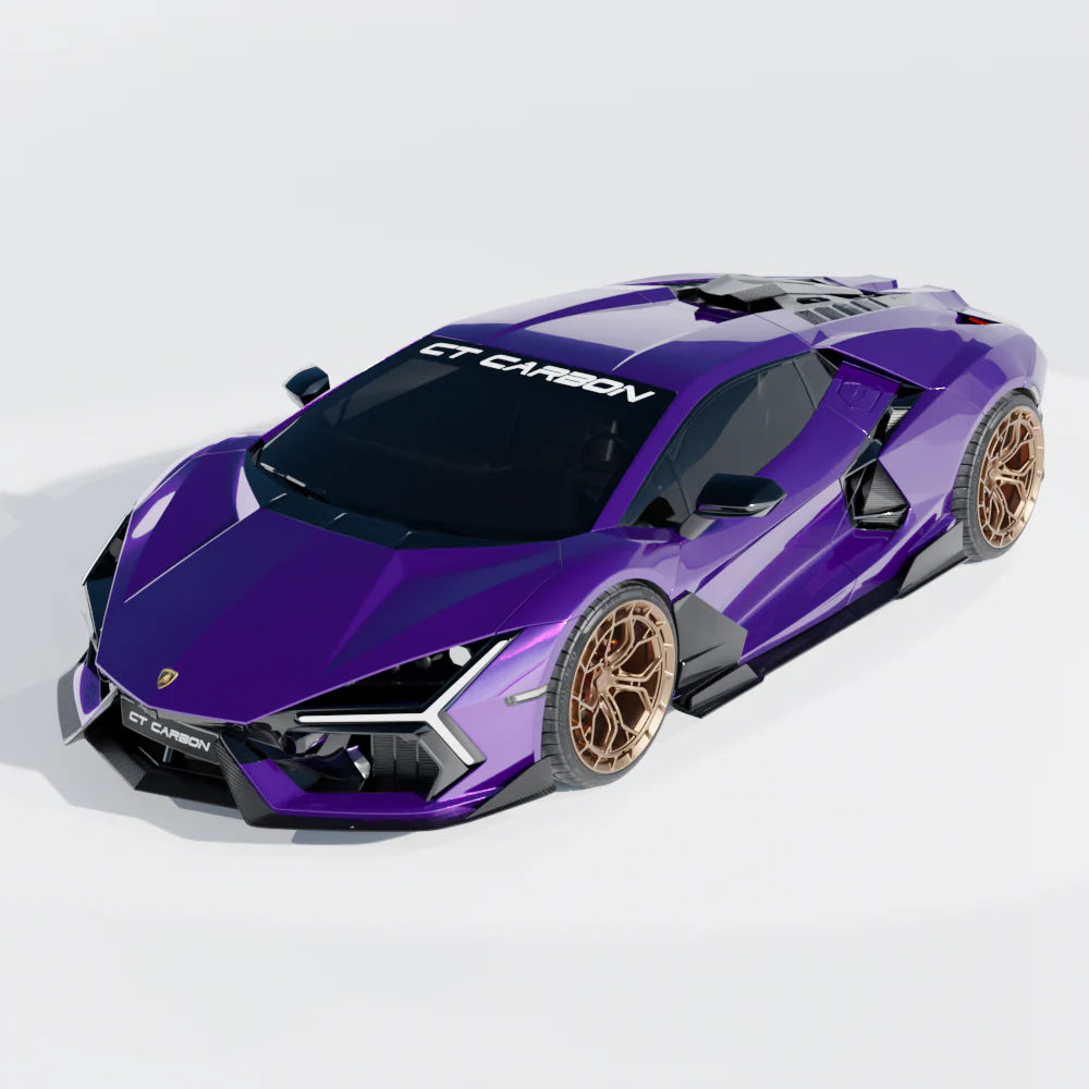 Lamborghini Revuelto Frontlippe aus Carbon – CT Design