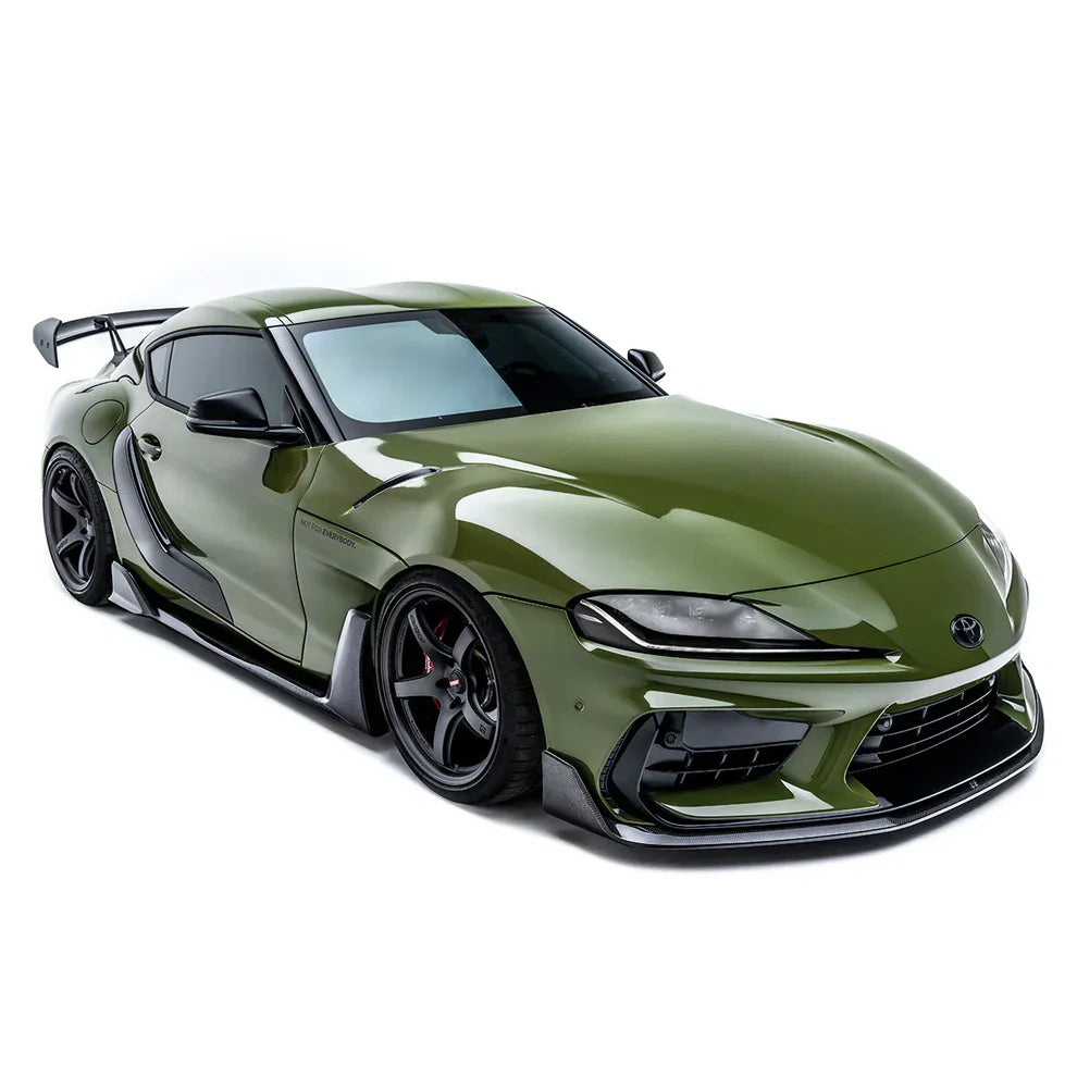 Toyota GR Supra A90 Carbon Frontlippe zu Stossstange - ADRO