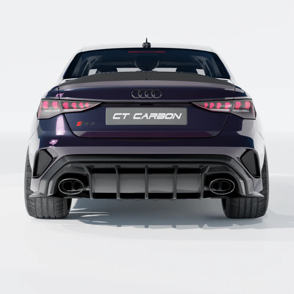 Audi RS3 8Y Sedan Facelift Heckdiffusor- CT Design