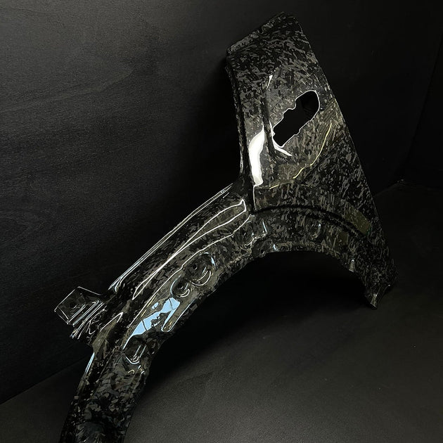 Front Fender Vented in Forged Carbon - MINI F55/F56/F57/GP3 (8603235746083)