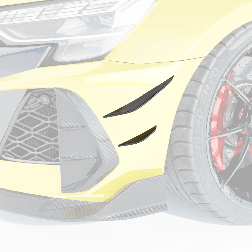 Audi RS3 8Y Facelift Front Canards - CT Design