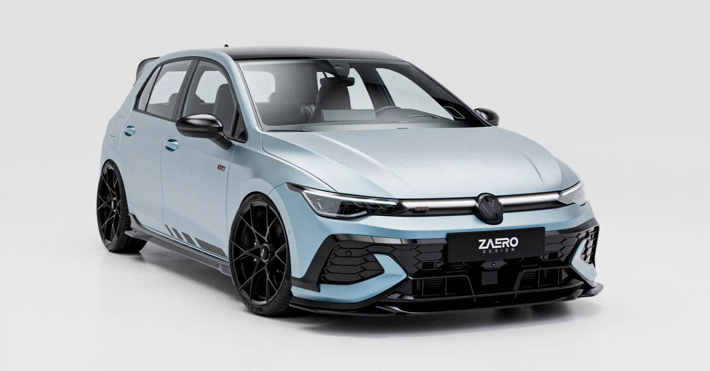 VW Golf 8 GTI CS Facelift EVO-1 Frontlippe | DTC Gutachten