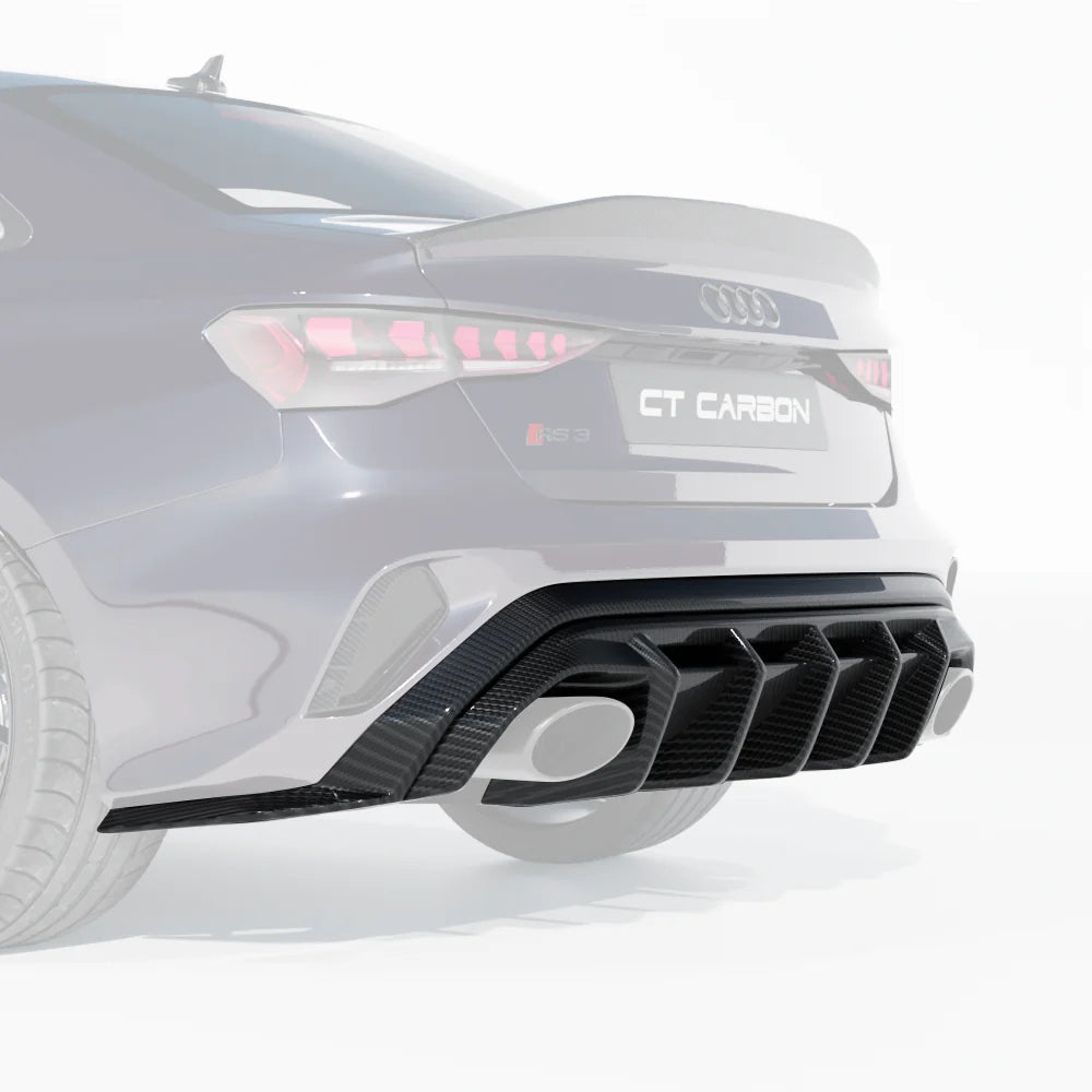 Audi RS3 8Y Sedan Facelift Heckdiffusor- CT Design