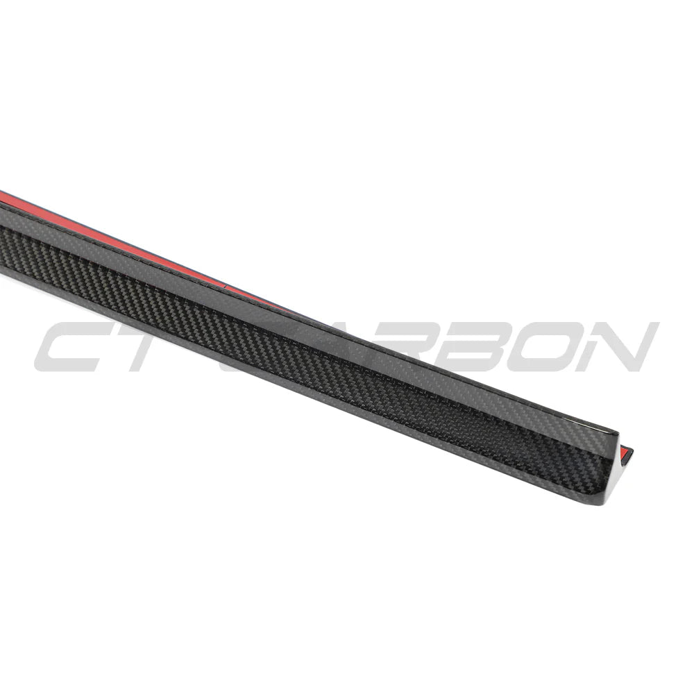 AUDI RS4 B9.5 CARBON FIBRE SIDE SKIRTS - CT DESIGN