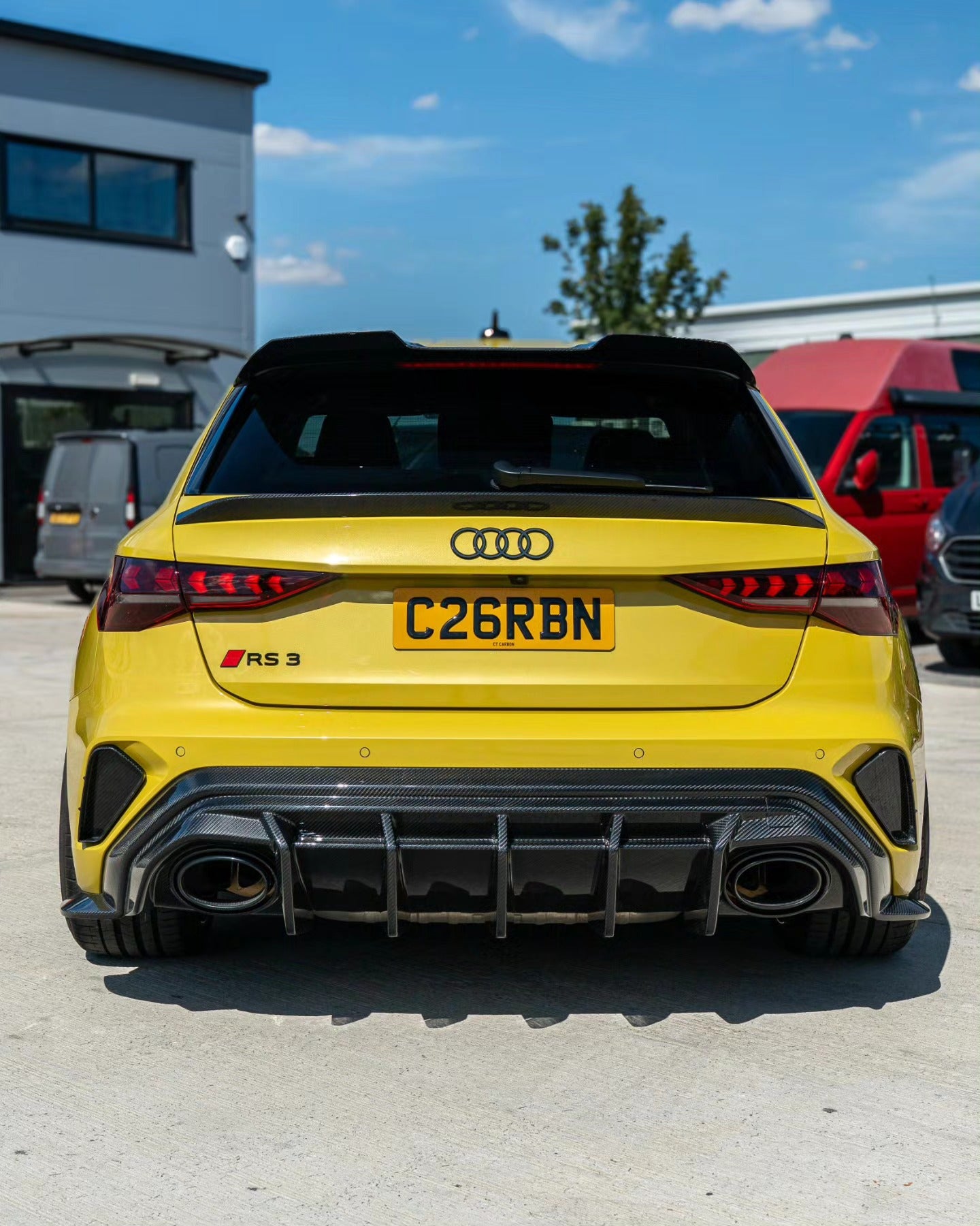 Audi RS3 8Y Facelift Sportback Carbon Kit V2 - CT Design