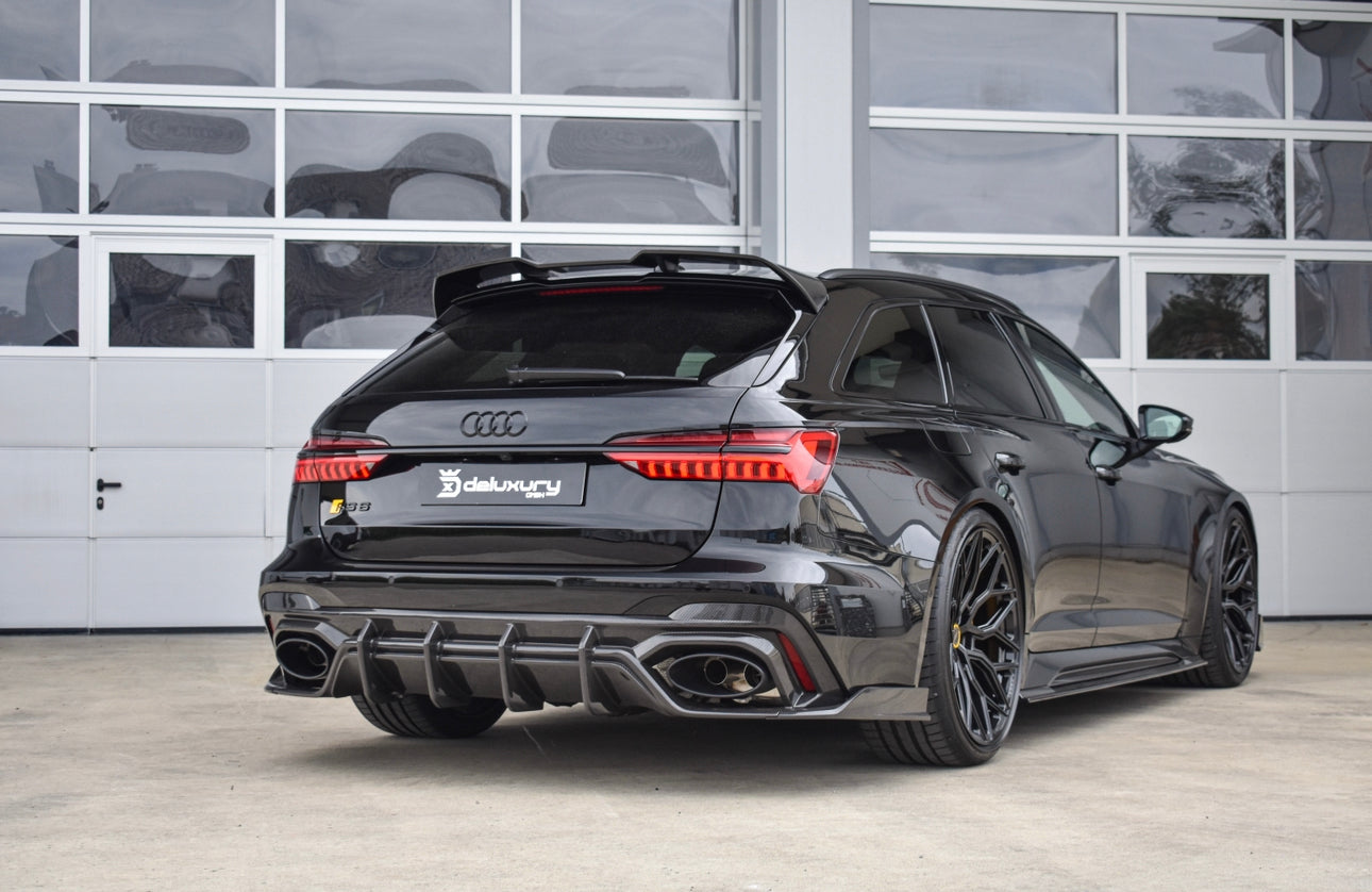 AUDI RS6 C8 AVANT CARBON FIBRE SPOILER - CT DESIGN (8282304643363)