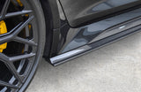 AUDI RS6 C8 AVANT CARBON FIBRE SIDE SKIRTS - CT DESIGN (8282300350755)