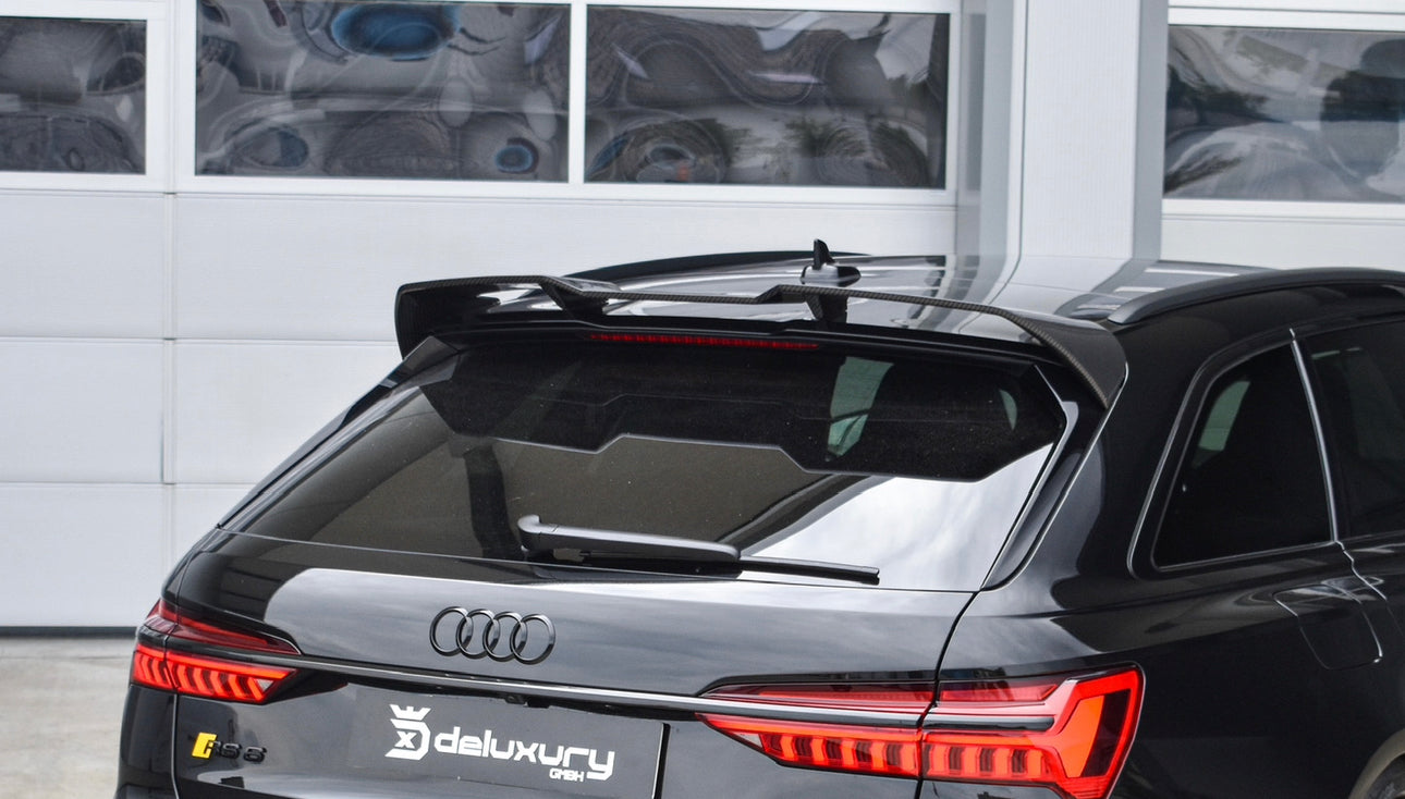 AUDI RS6 C8 AVANT CARBON FIBRE SPOILER - CT DESIGN (8282304643363)