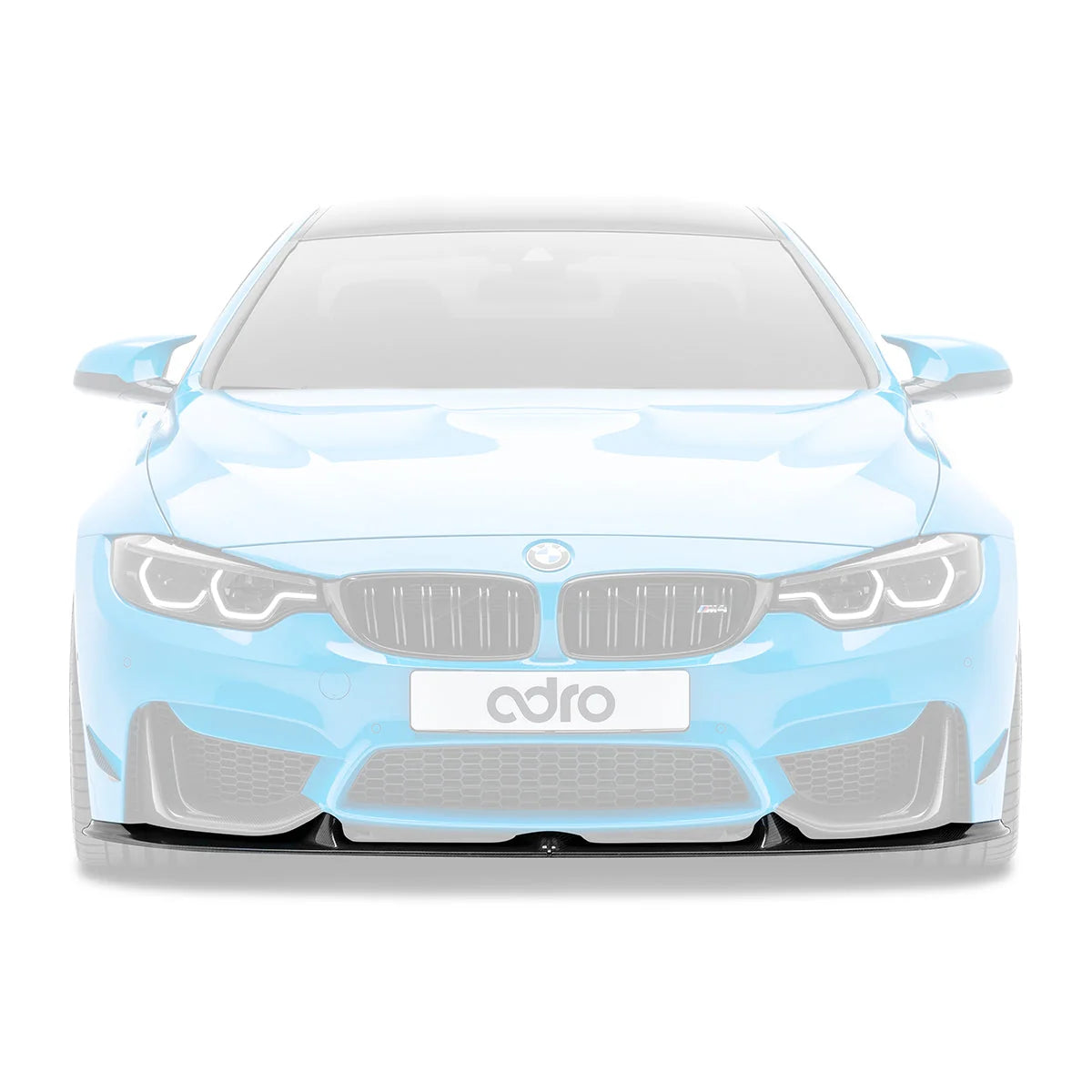 BMW M3/M4 F8X Frontspoilerlippe V1 Carbon - ADRO