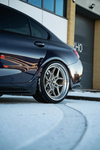 BMW M3/M4 G8x M-W 1.2 Two Piece 20"/21" - White Gold Felgen