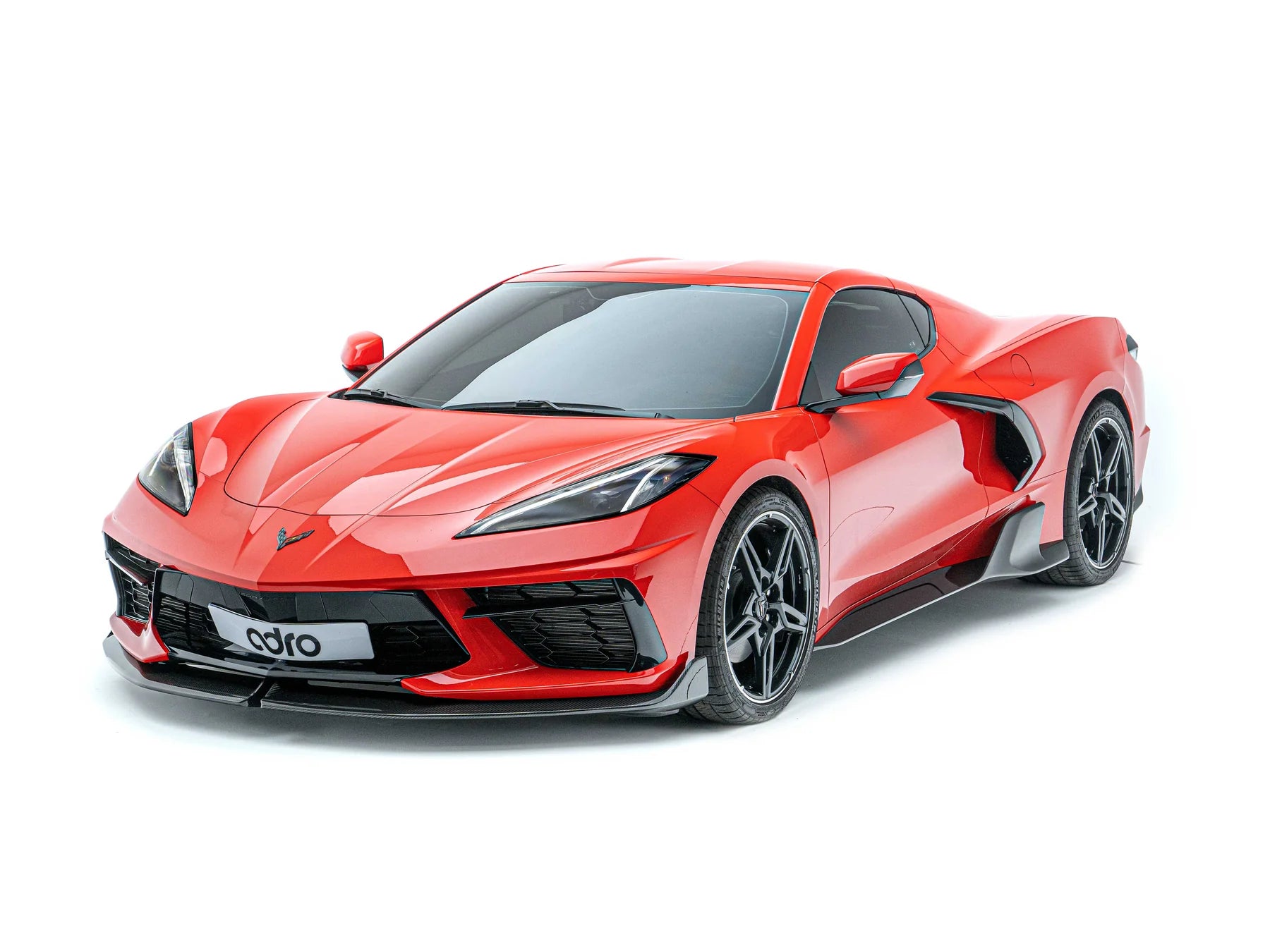 ADRO Corvette C8 Prepreg Carbon Fiber Front Lip (8687579693347)
