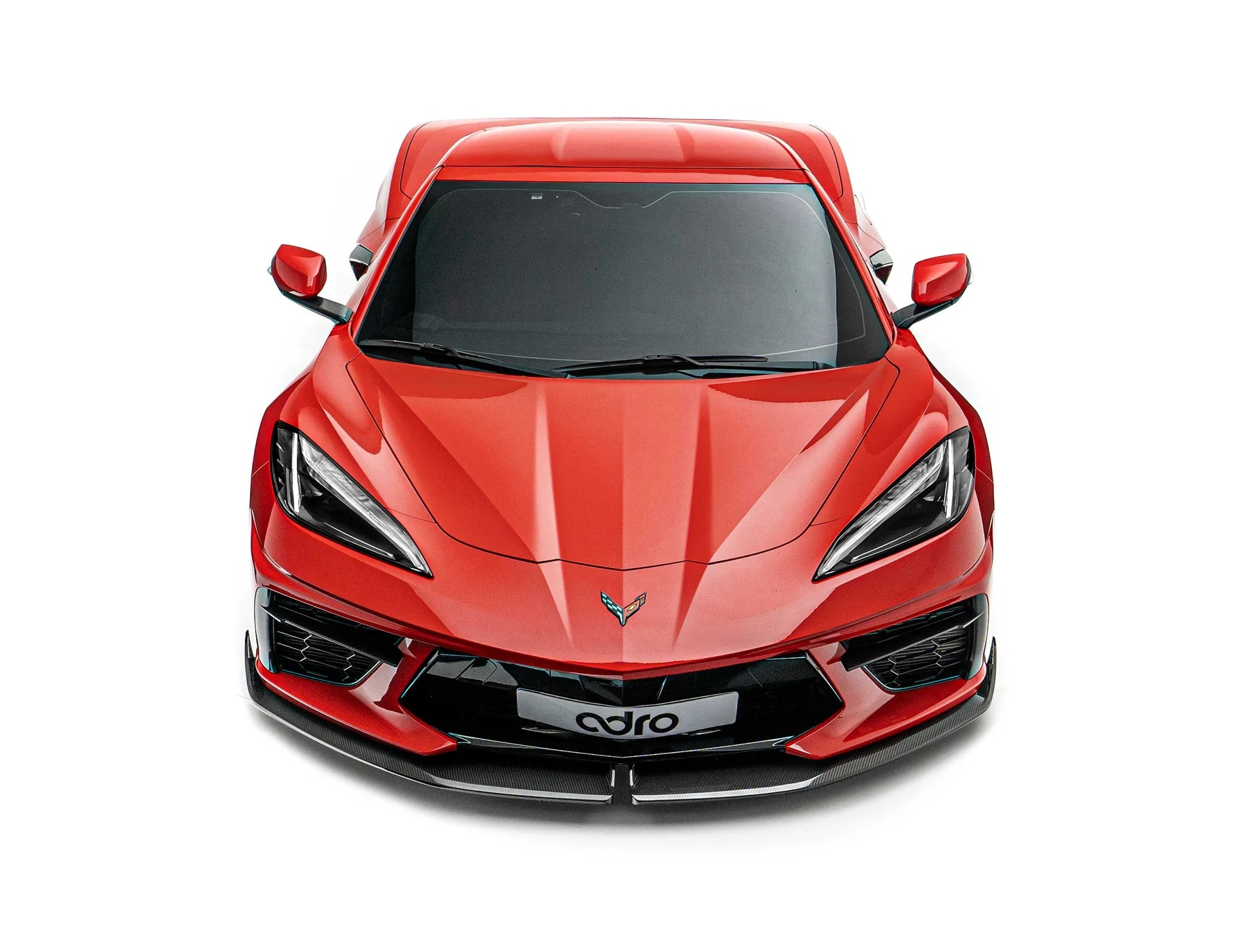 ADRO Corvette C8 Prepreg Carbon Fiber Front Lip (8687579693347)
