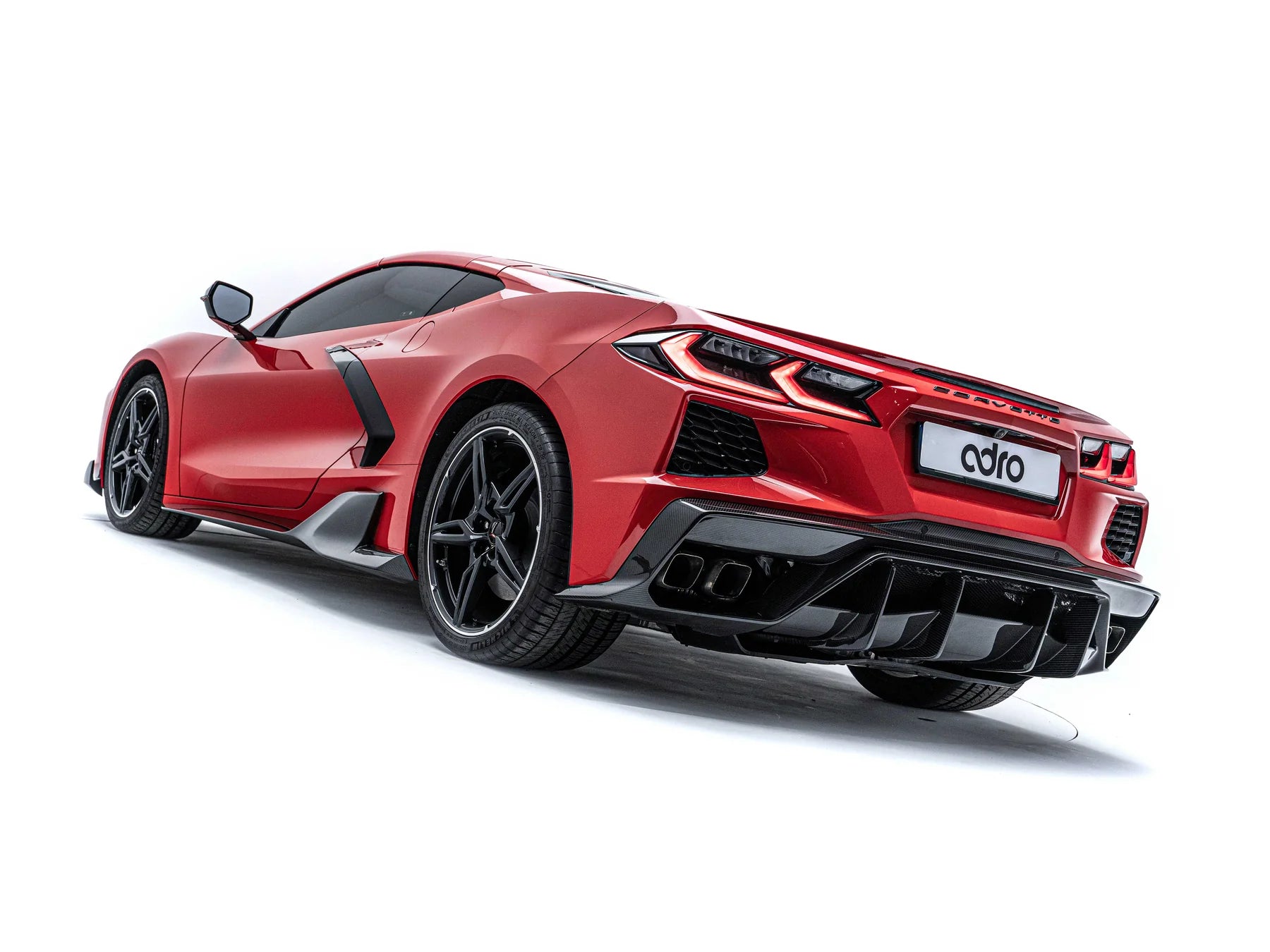 ADRO Corvette C8 Prepreg Carbon Fiber Side Skirts (8687583723811)