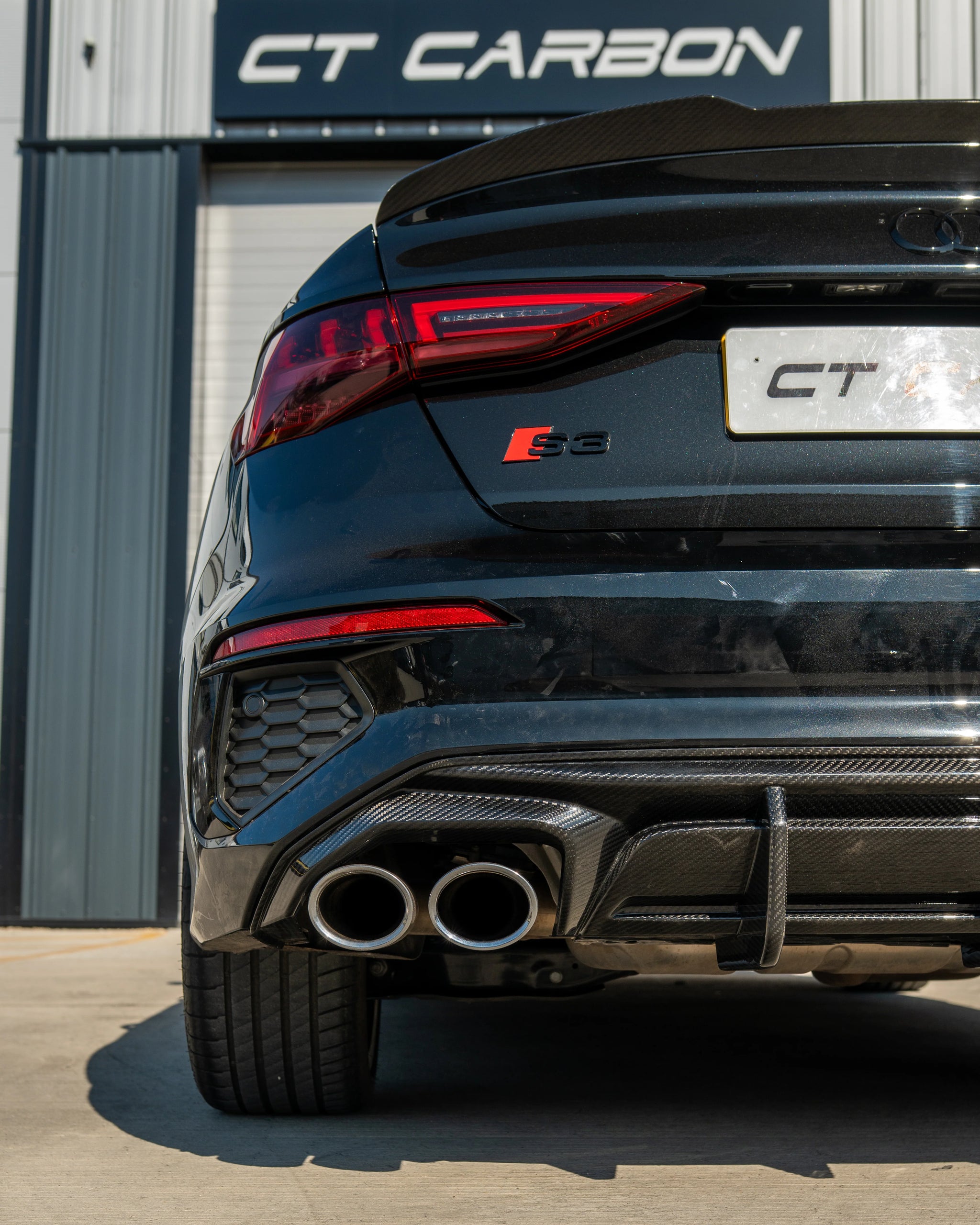 Audi A3/S3 8Y 2020+ Carbon-Heckdiffusor – CT Design
