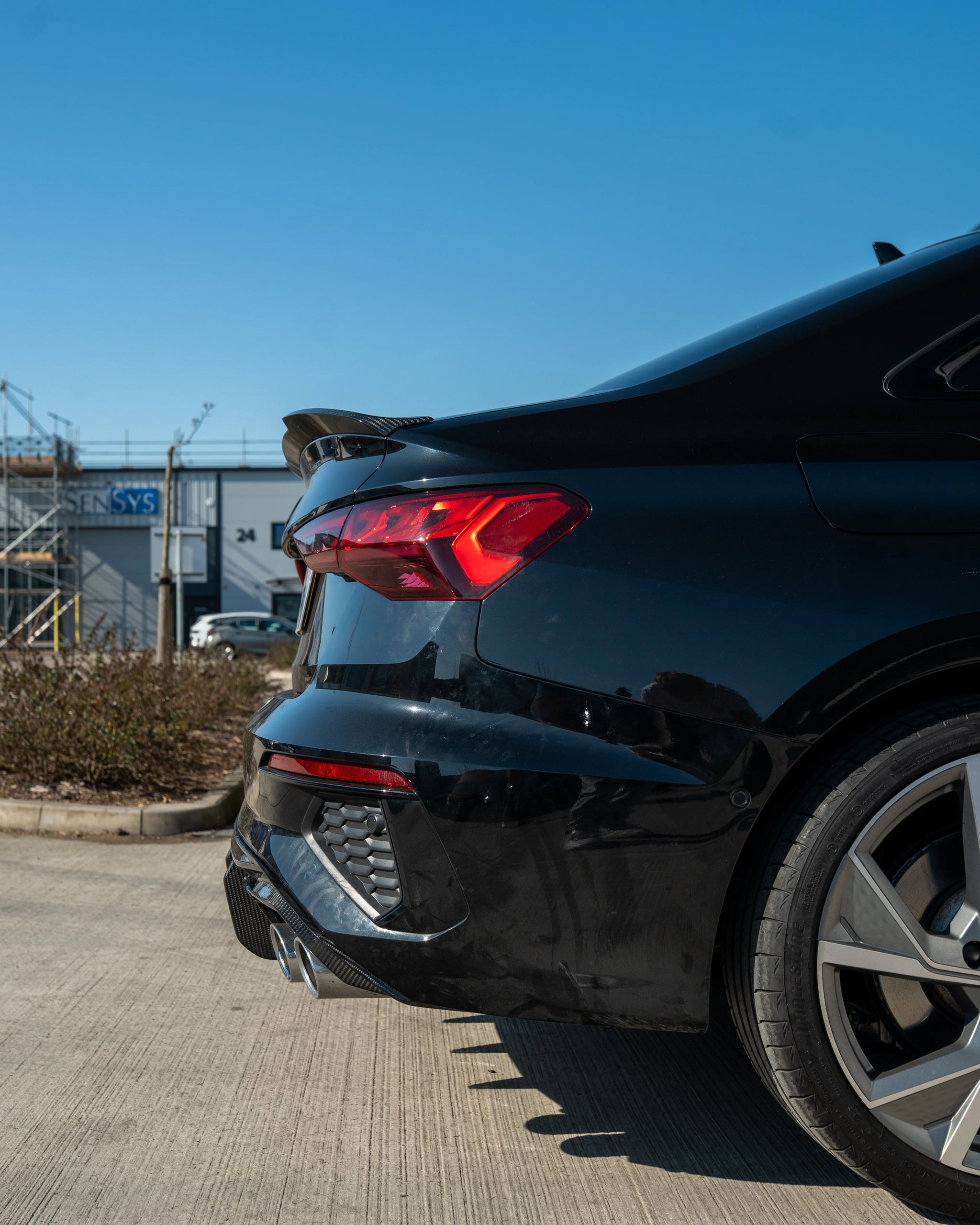 Audi A3/S3 8Y 2020+ Carbon-Heckdiffusor – CT Design