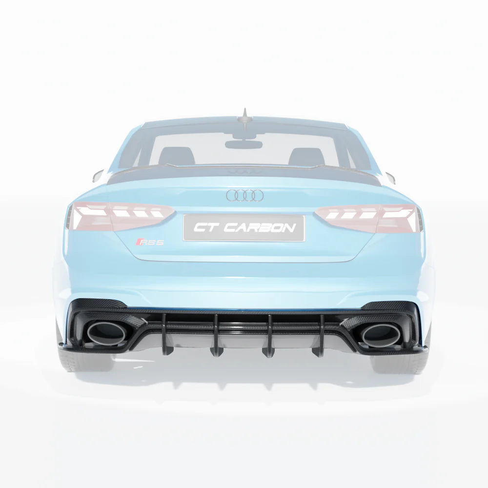 Audi RS5 B9.5 Coupe/Sportback Carbon Heckdiffusor - CT Design