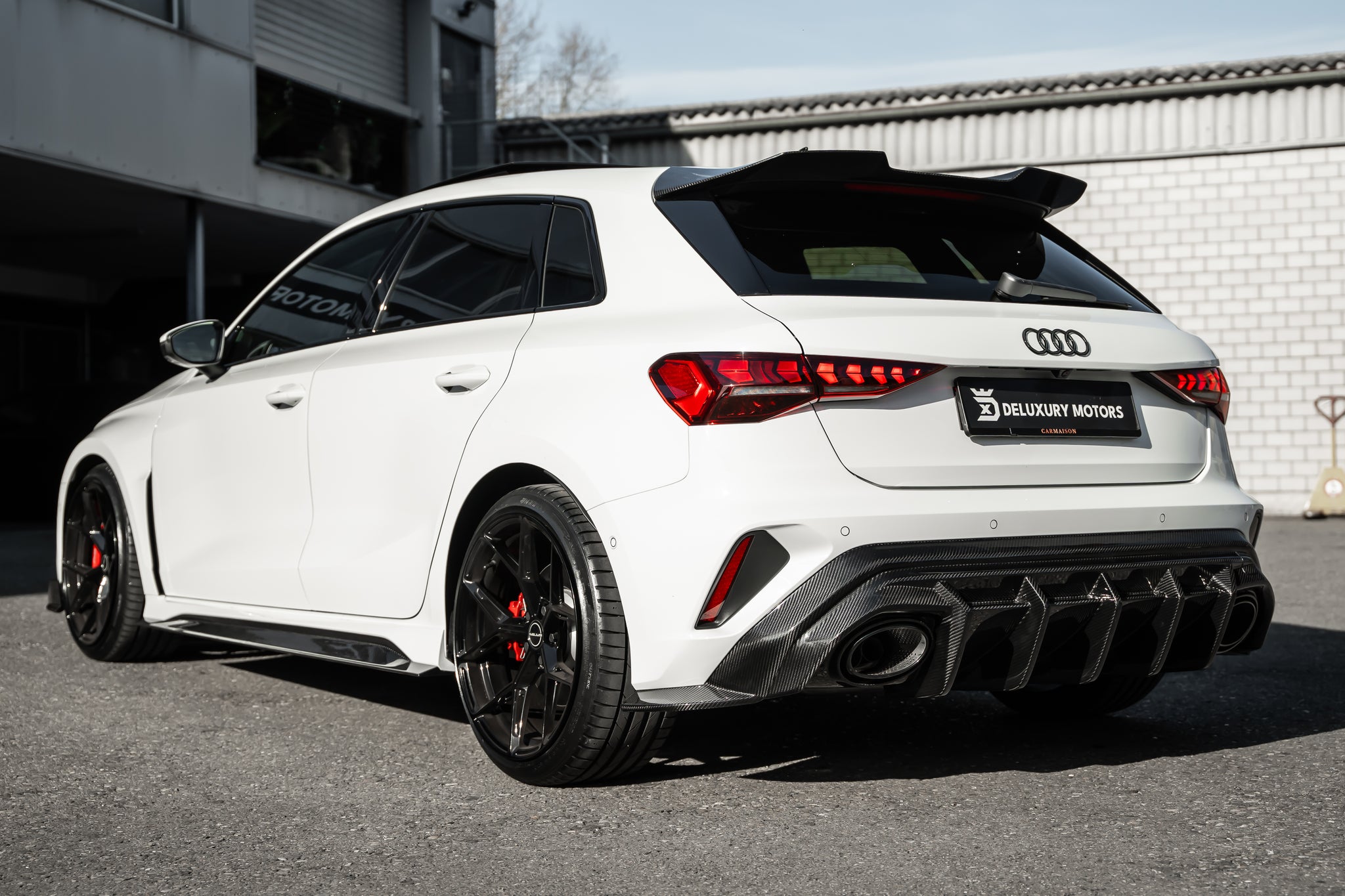 Audi RS3 8Y Facelift Sportback Carbon Kit V2 - CT Design  | DTC Gutachten