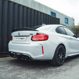 BMW M2 / M2 Competition (F87) Aggressiver Diffusor aus Carbon