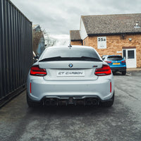 BMW M2 / M2 Competition (F87) Aggressiver Diffusor aus Carbon