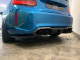 BMW M2 / M2 Competition (F87) Carbon-Heckdiffusor – MT Style