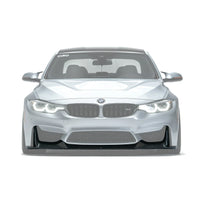 BMW M3/M4 F8X Frontspoilerlippe V2 Carbon - ADRO
