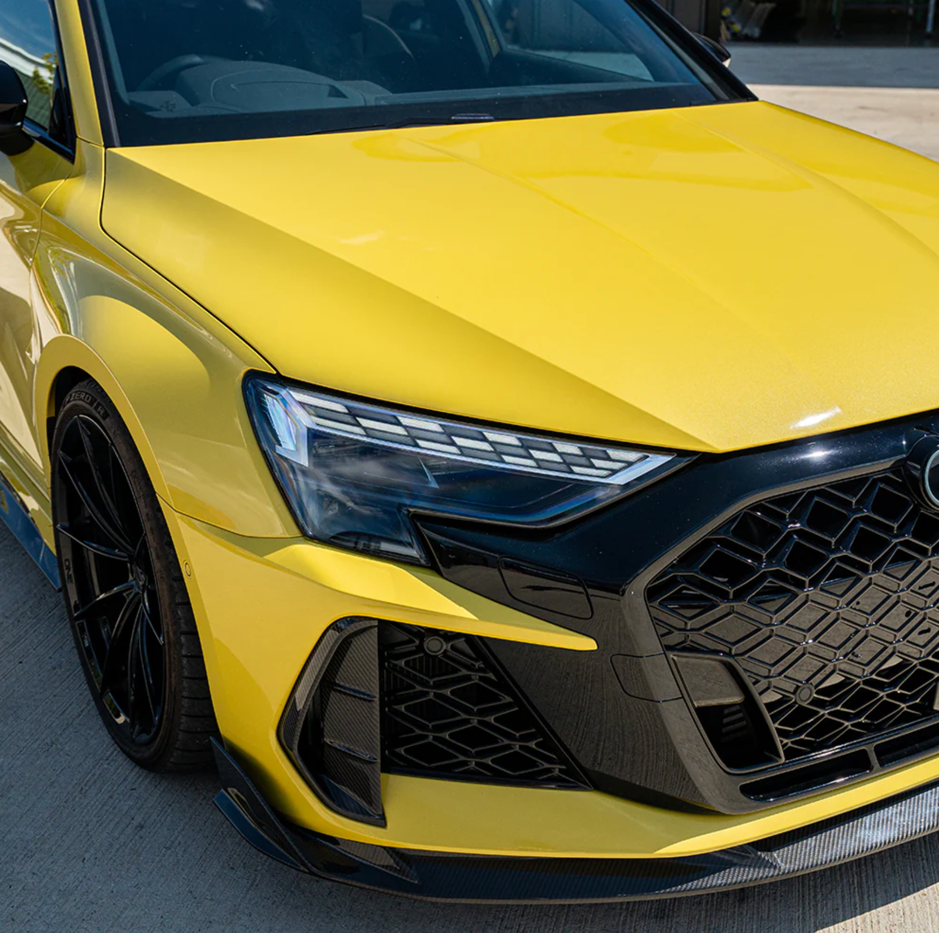 Audi RS3 8Y Facelift Front Vents - CT Design | DTC Gutachten