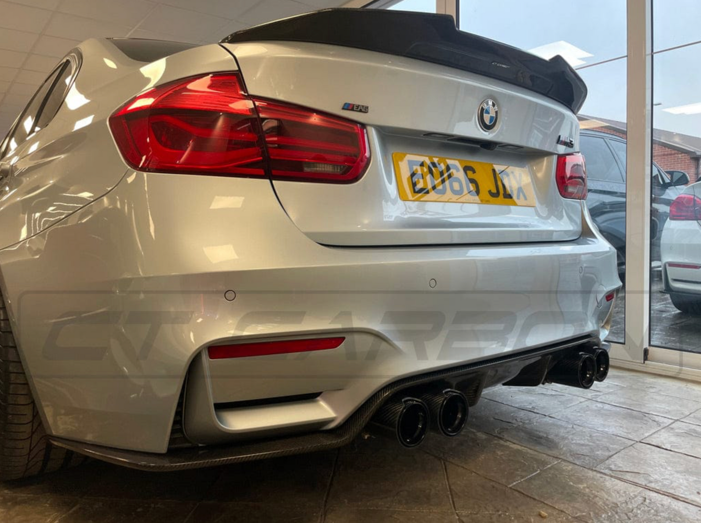 BMW M3/M4 F8x Carbon Difusor 3D-Style - CT Design