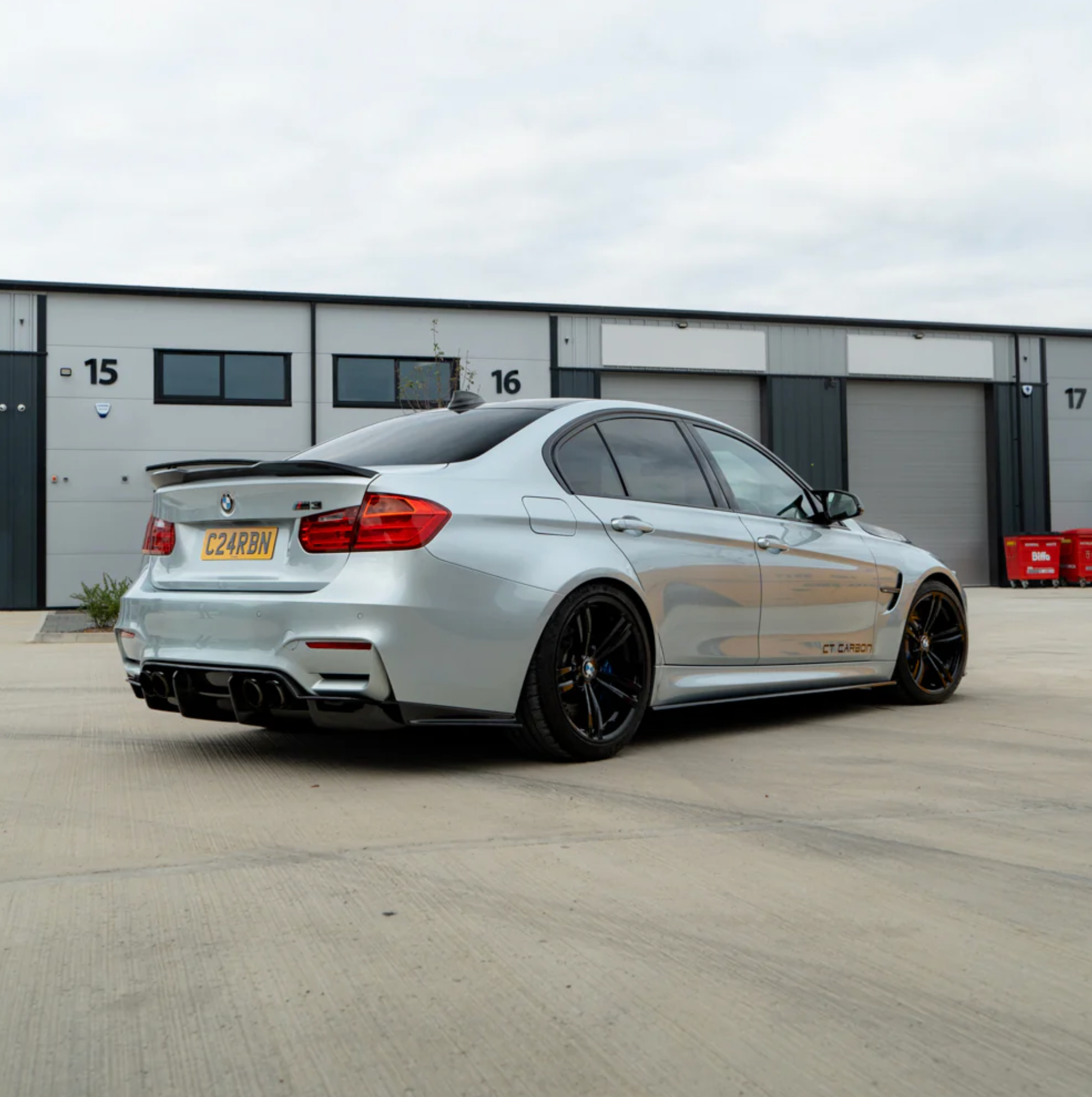 BMW M3 F80 Spoiler V2 - CT Design