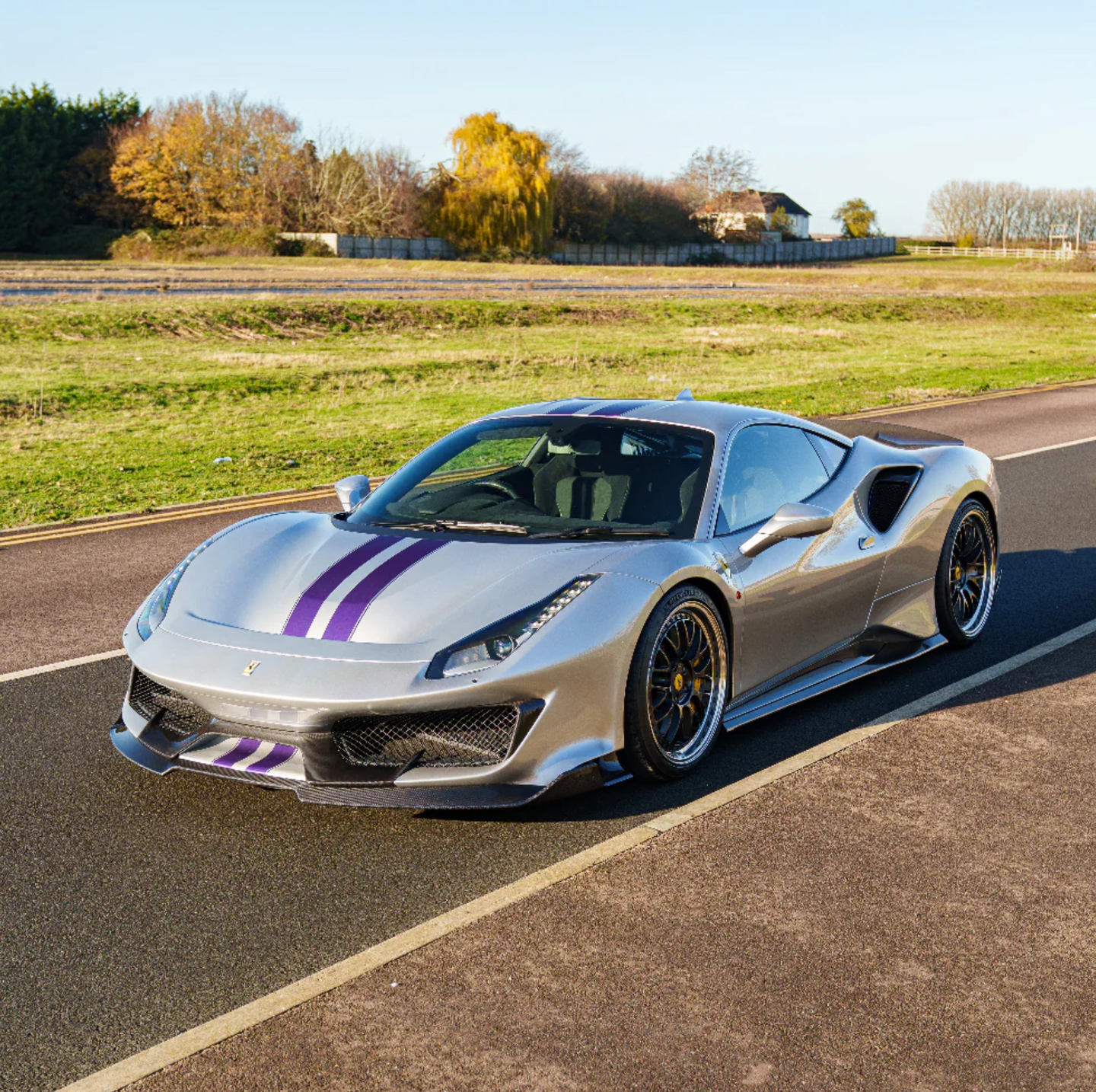 Ferrari 488 Pista Carbon Kit - CT Design
