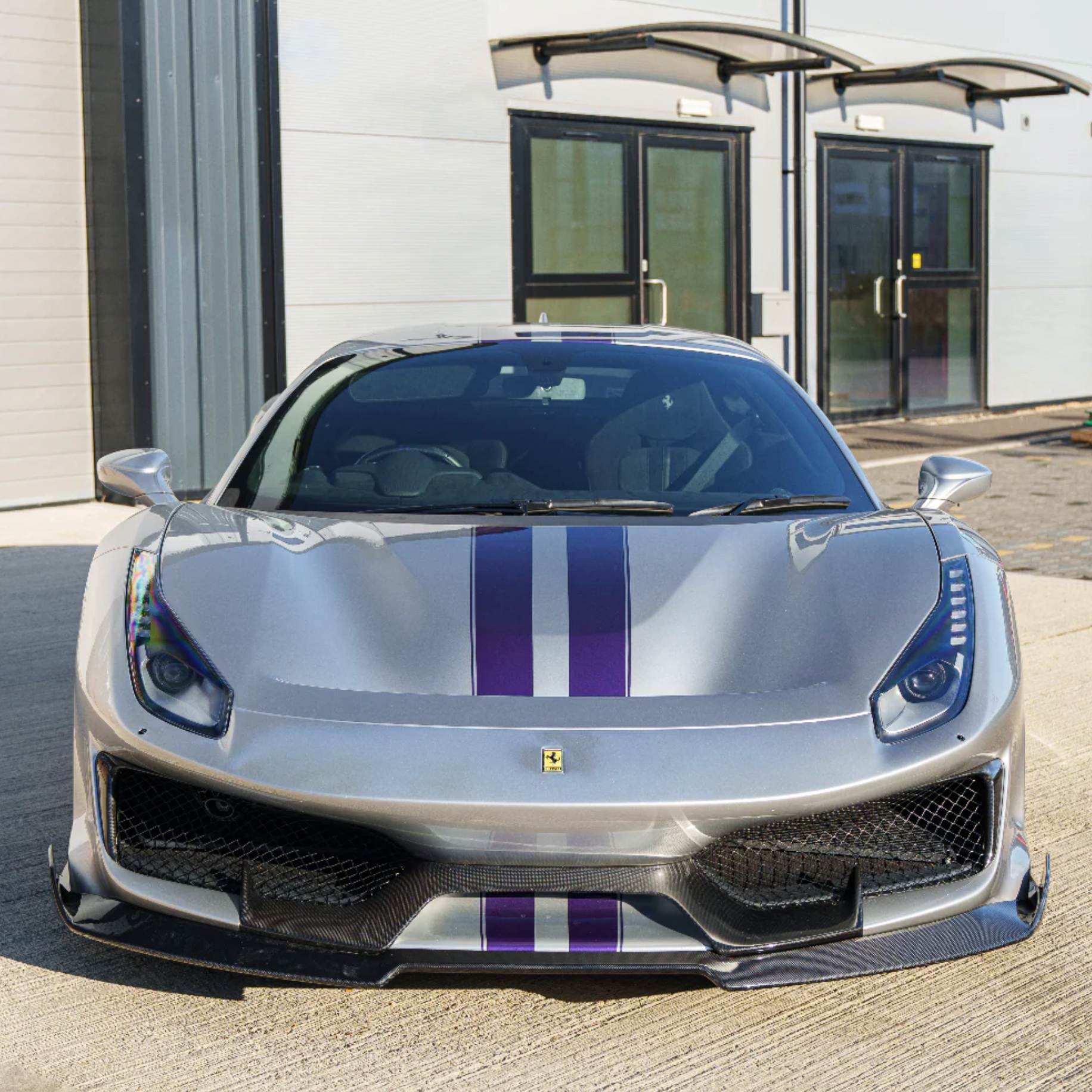 Ferrari 488 Pista Carbon Frontlippe - CT Design