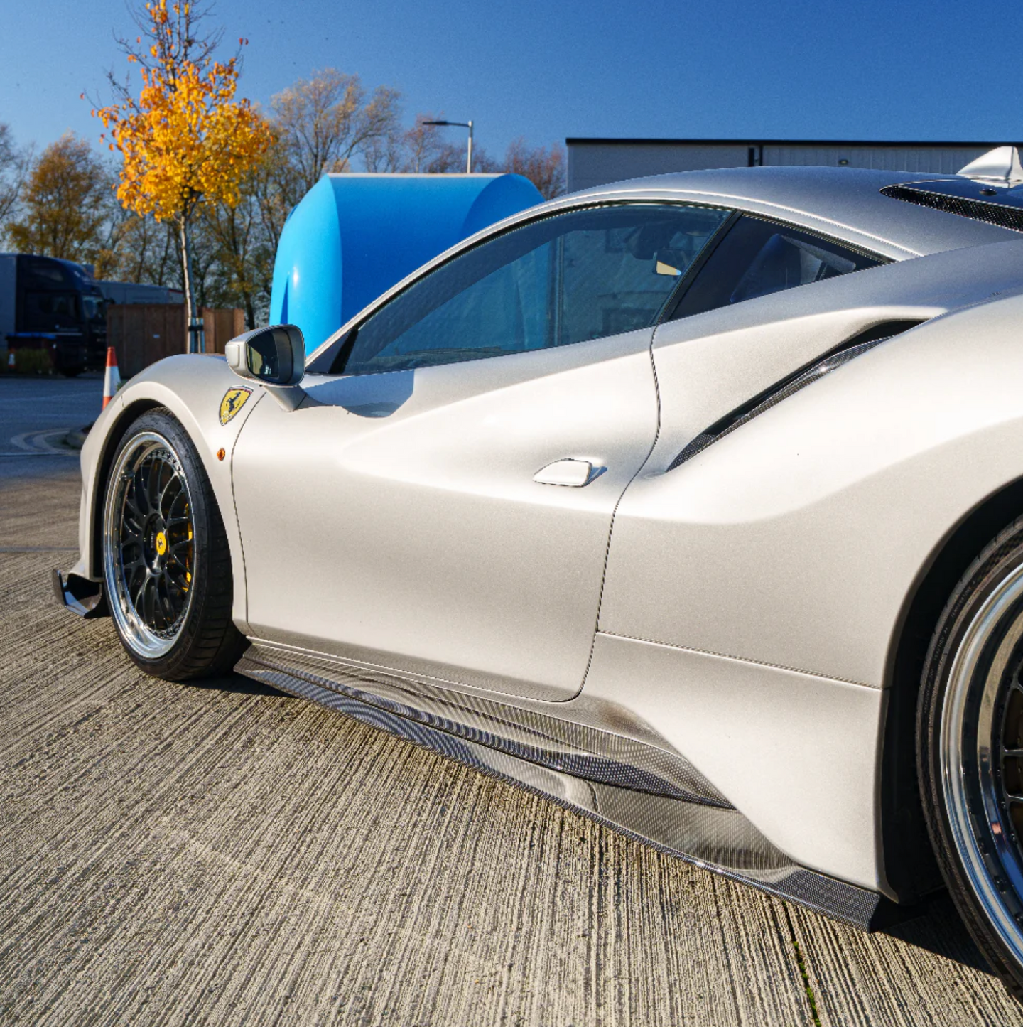 Ferrari 488 Pista Carbon Seitenschweller - CT Design