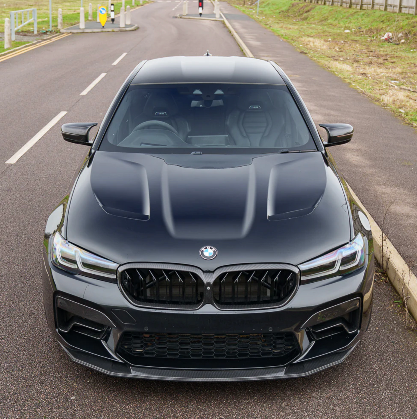 BMW M5 F90 LCI Carbon Frontlippe - GTS Design