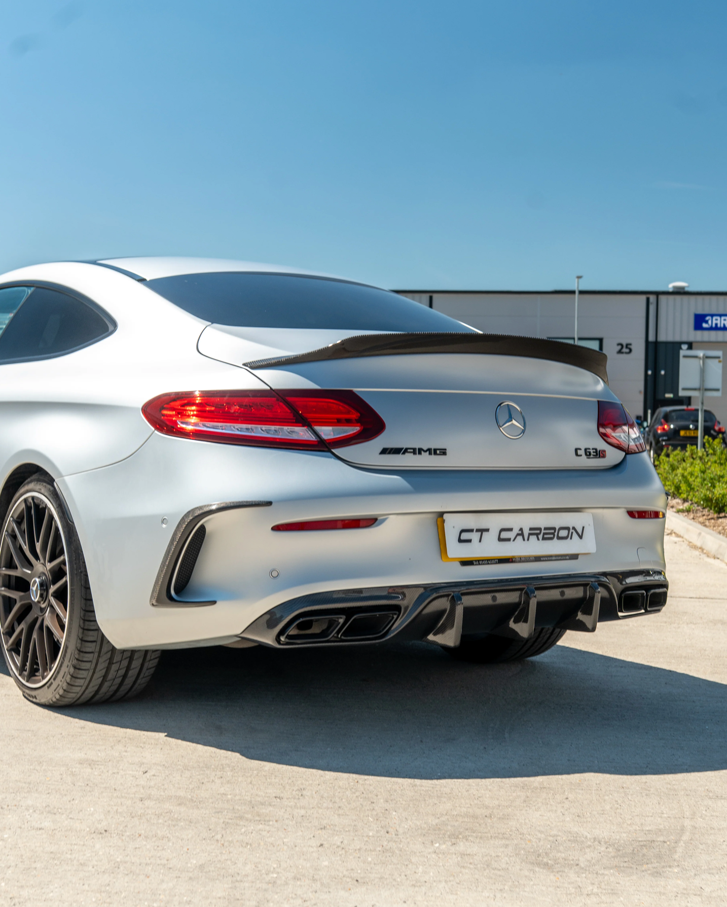 Mercedes C63 W205 Coupe Carbon Heckspoiler - PS Style