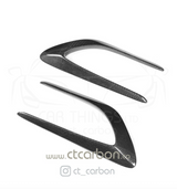 Mercedes C63 W205 Coupe Carbon Seitenabdeckungen