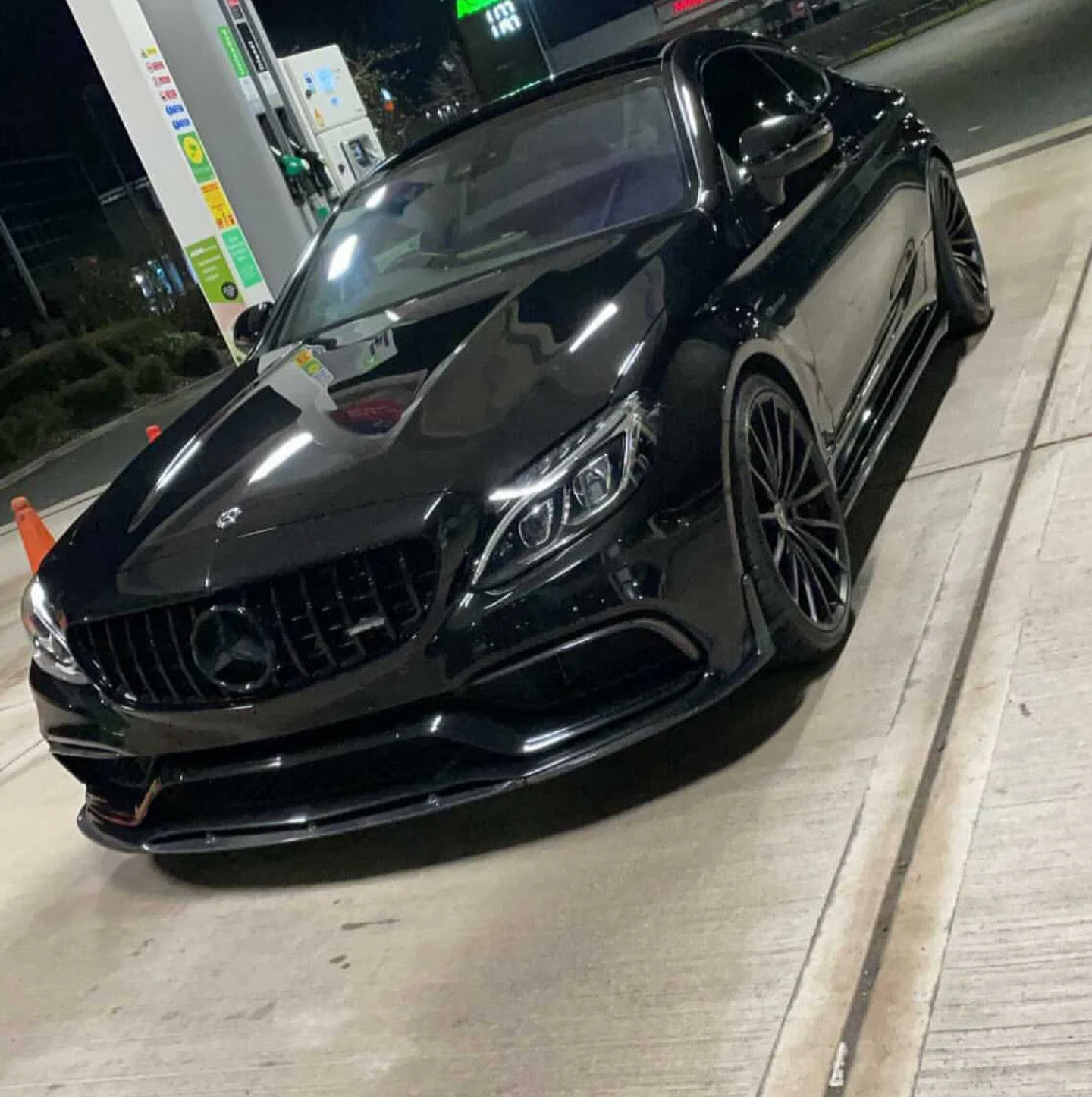 Mercedes C63 W205 Coupe Carbon Frontlippe - Ed.1 Style