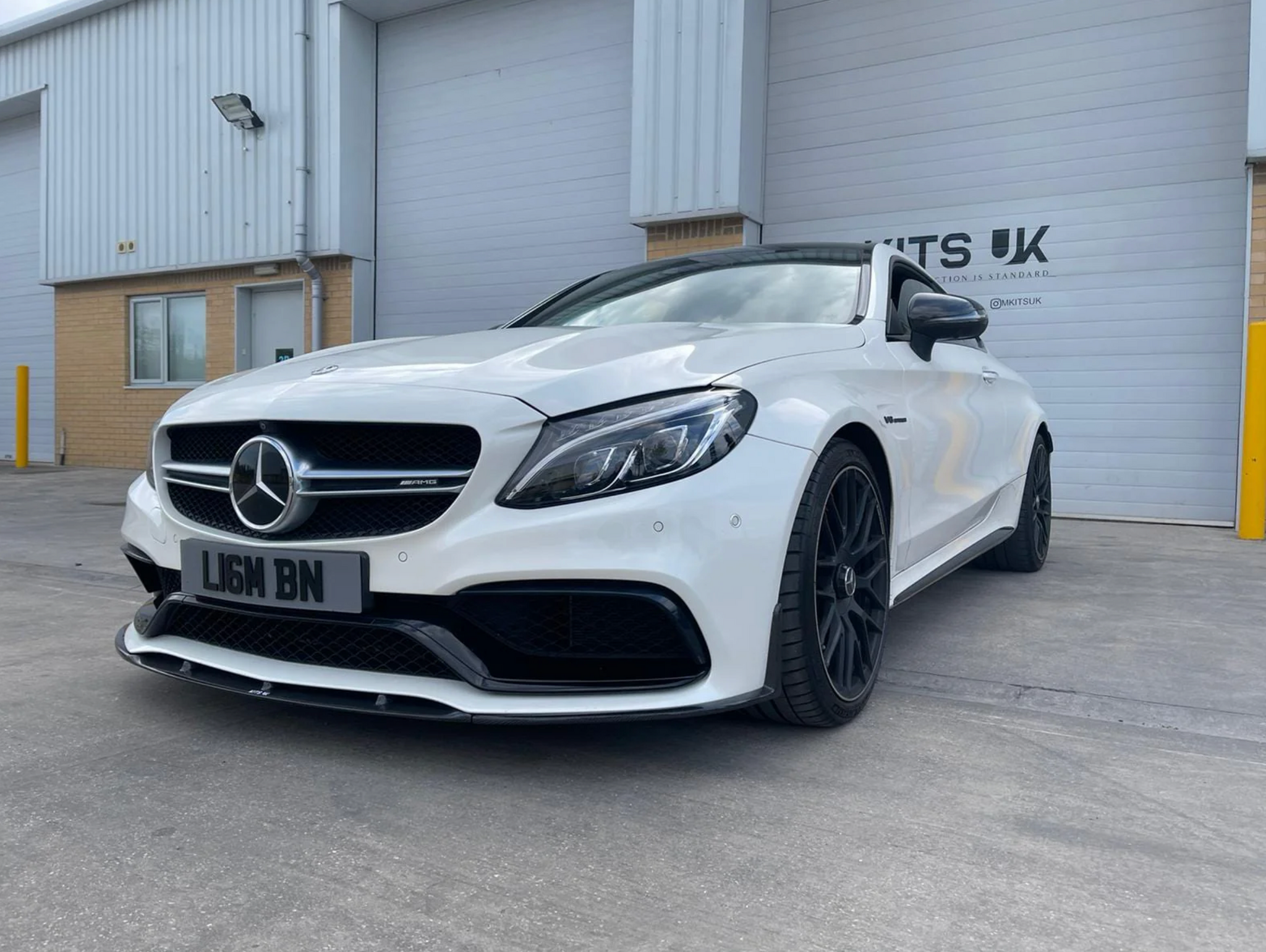 Mercedes C63 W205 Coupe Carbon Frontlippe - Ed.1 Style