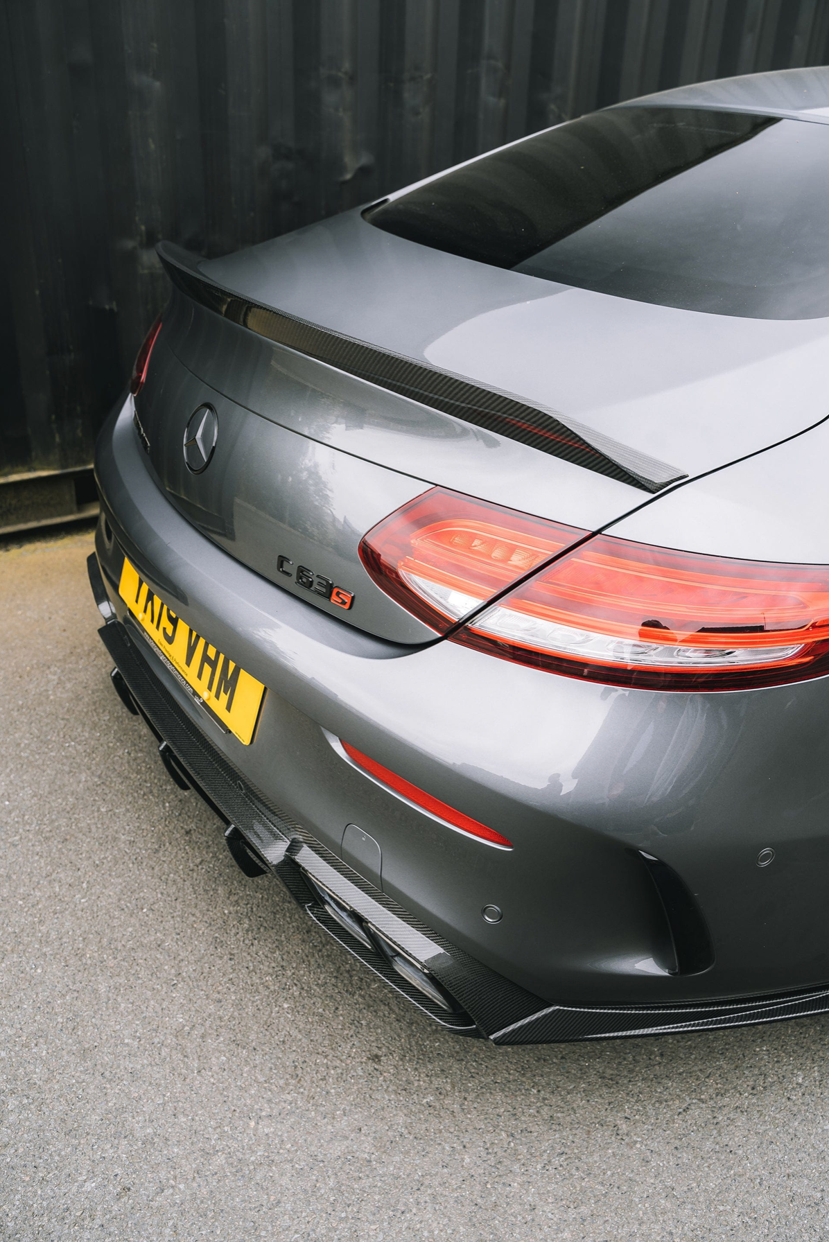 Mercedes C63 W205 Coupe Carbon Heckspoiler - OEM Style