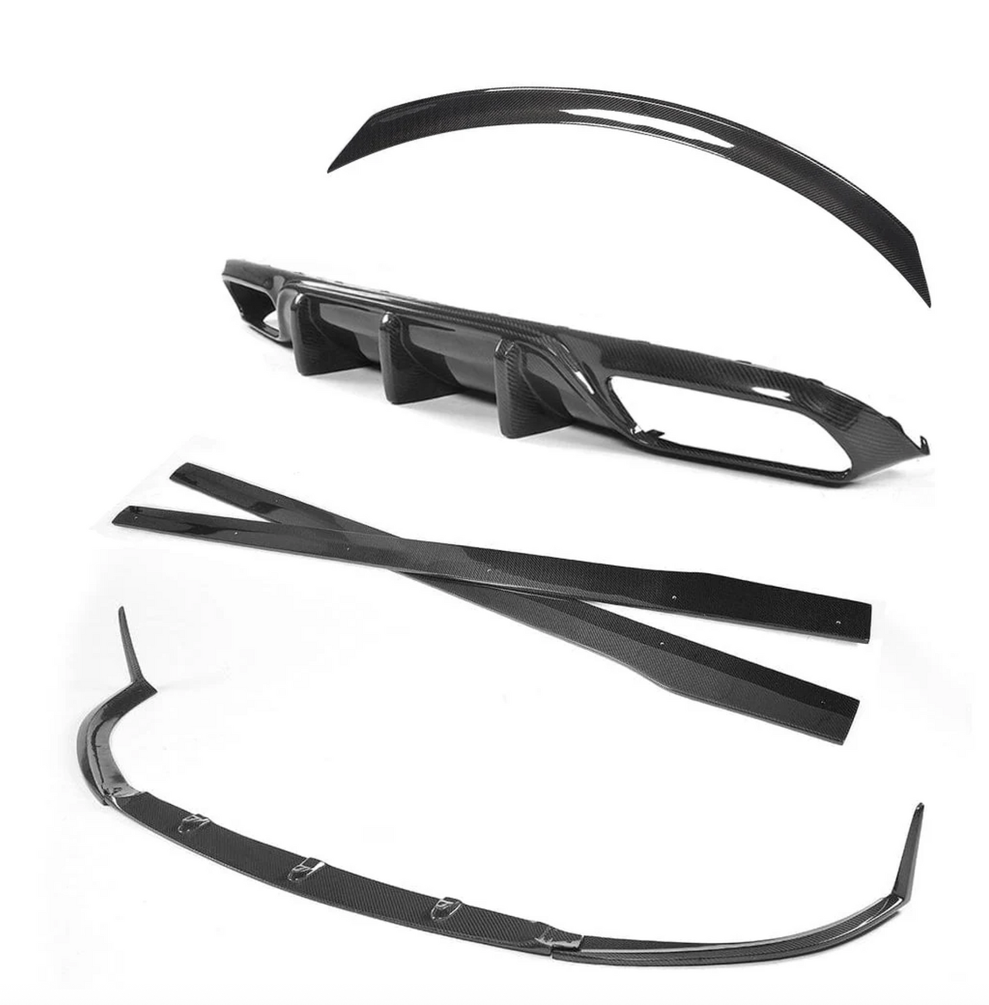 Mercedes C63 W205 Coupe Carbon Kit V1 - CT Design