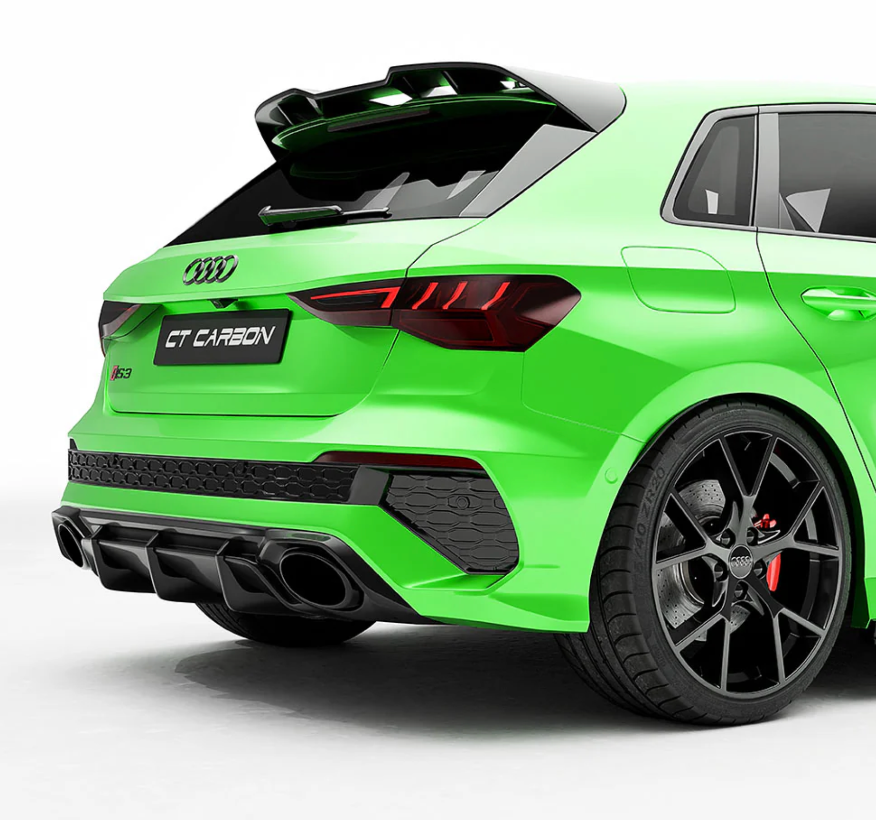 Audi RS3 8Y Facelift Carbon Heckdiffusor V2  - CT Design
