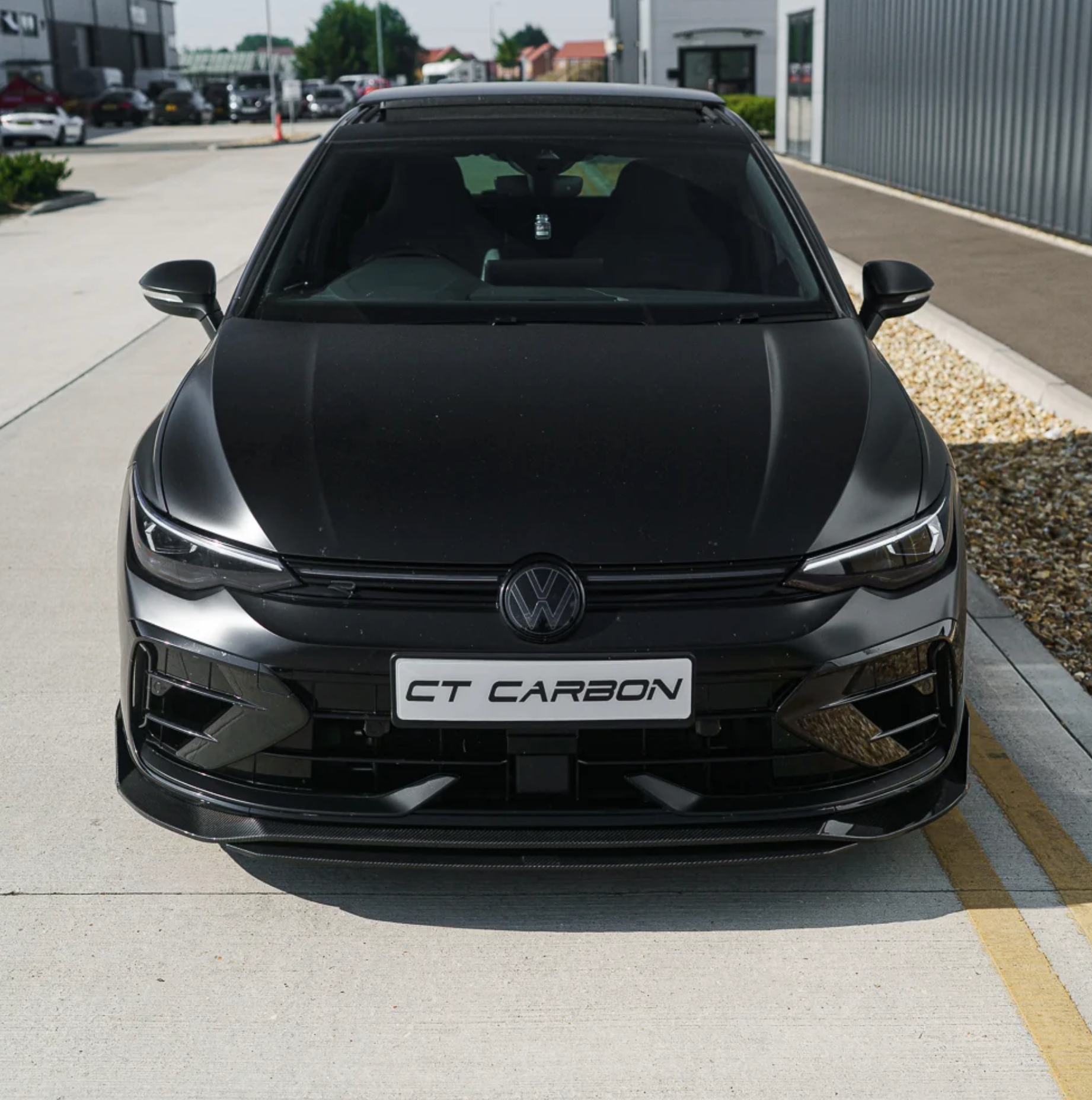 VW Golf 8.5 R Carbon Frontlippe - CT Design