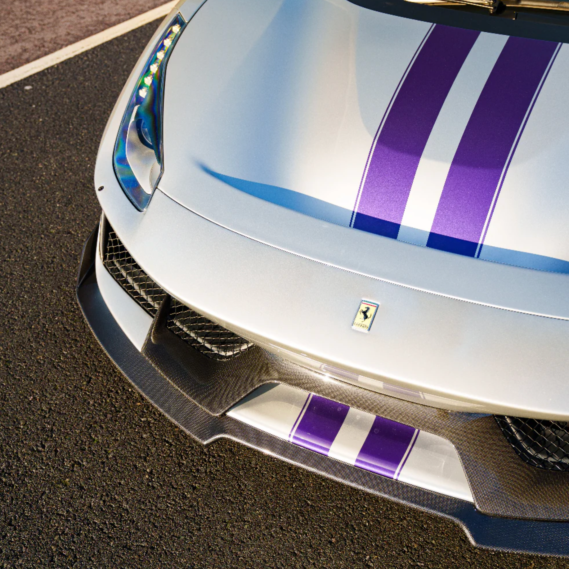 Ferrari 488 Pista Carbon Frontlippe - CT Design