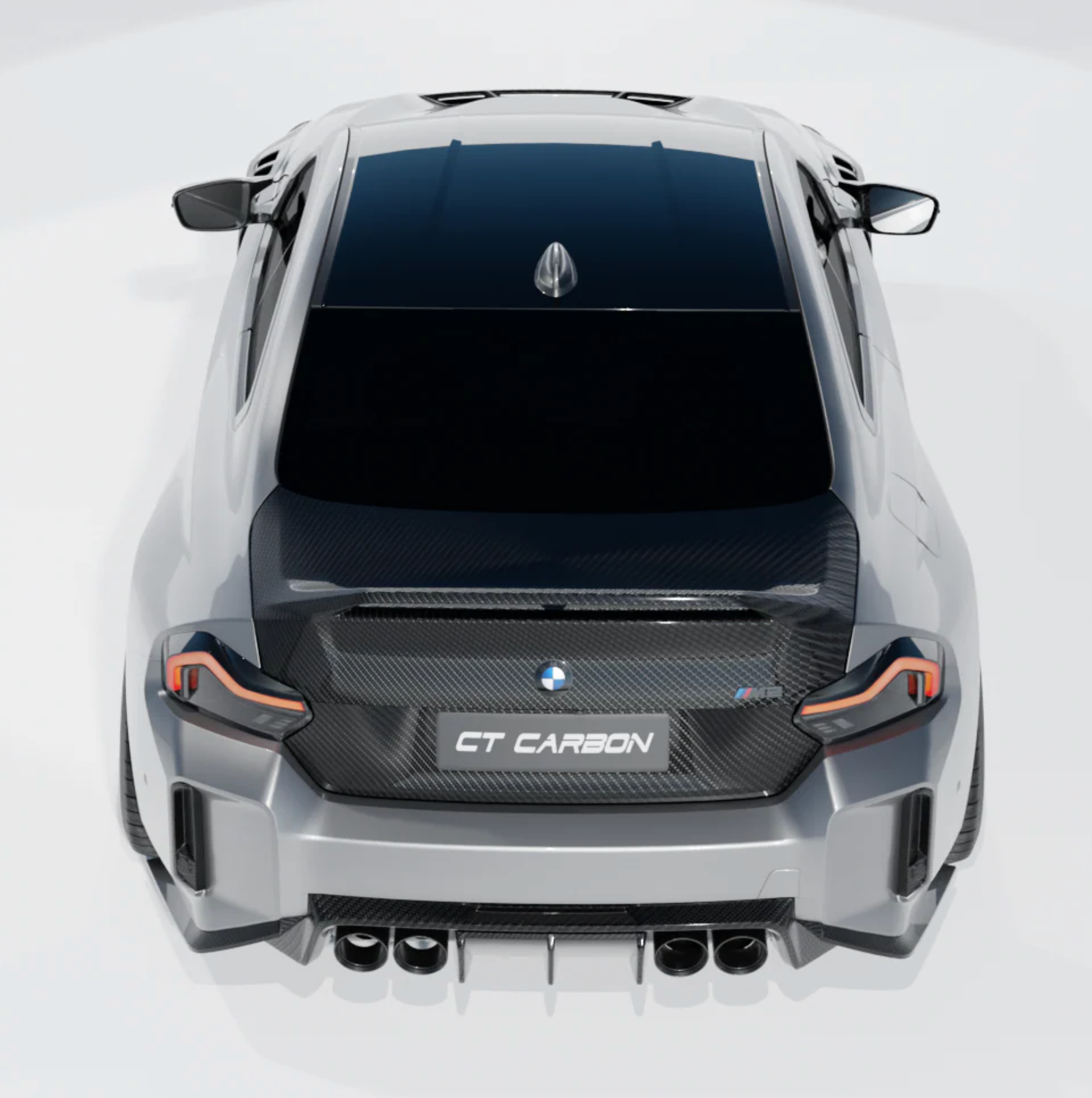 BMW M2 G87 & G42 Carbon Heckklappe mit Spoiler - CT Design