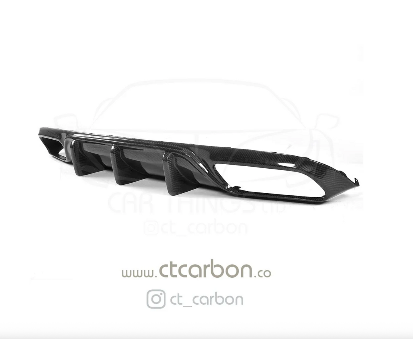 Mercedes C63 W205 Coupe Carbon Heckdiffusor OEM Style