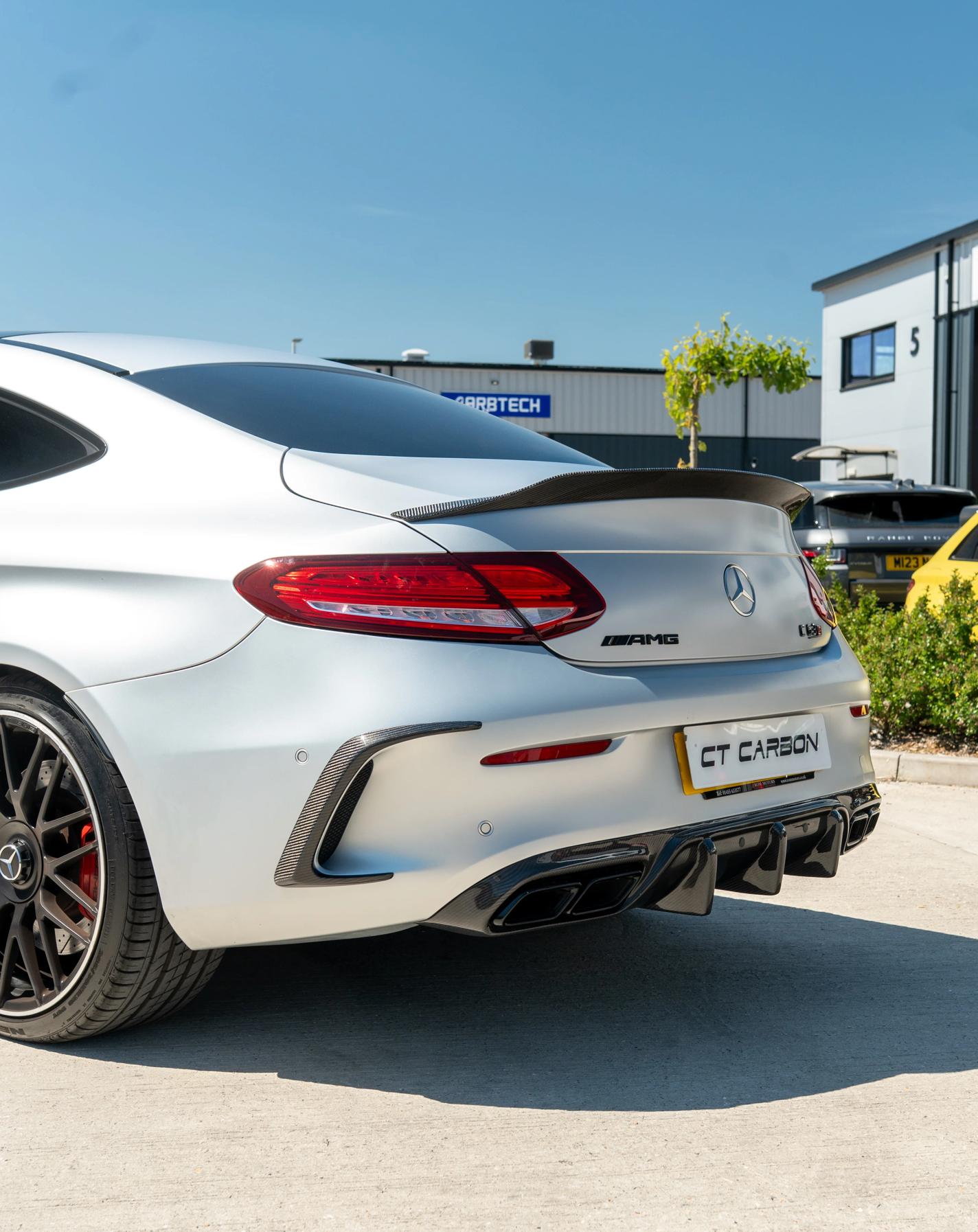 Mercedes C63 W205 Coupe Carbon Heckdiffusor OEM Style